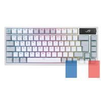 Asus ROG AZOTH Clavier gaming sans fil Blanc (USB/Bluetooth/RF 2,4 GHz)