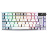 ASUS ROG Azoth clavier Gaming USB + RF Wireless + Bluetooth Blanc
