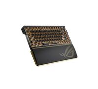 Asus ROG Azoth Extreme Edition 20 Noir - Clavier gaming AZERTY 75 % - Switchs ROG NX hot-swappable - OLED couleur 1,47 - Tri-mode USB/Bluetooth/2,4 GHz - 8000 Hz