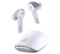 ASUS ROG Cetra - Écouteurs sans fil avec micro - intra-auriculaire - Bluetooth - Suppresseur de bruit actif - isolation acoustique - blanc clair de lune