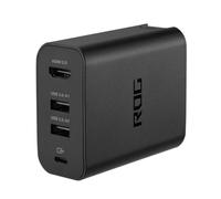 ASUS ROG Chargeur 100 W et câble USB-C de 1,5 m | Puissance Totale jusqu'à 100 W | 3 Ports USB | 1 Port HDMI | Compact et Puissant | Noir