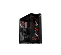 ASUS ROG CRONOX - Boîtier PC panoramique EATX, Module d'écran LCD Pliable de 9,2 Pouces, Noir
