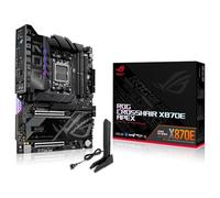 ASUS ROG Crosshair X870E Apex, Carte mère ATX, 18+2+2 étages d'alimentation, Fente DDR5, Trois PCIe 5.0, Deux PCIe 4.0 M.2, Ports USB4, Wi-FI 7, Ethernet, AI Overclocking, PCIe Q-Release Slim, Noir