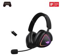 ASUS ROG DELTA II Casque Avec fil &sans fil Arceau Jouer USB Type-C Bluetooth Noir