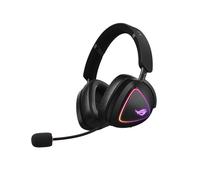 ASUS ROG Delta II - Casque Gaming Filaire & Bluetooth, USB Type-C, Circum-aural 20-20000Hz, Micro unidirectionnel amovible, Batterie 1800mAh, Rétroéclairage RGB