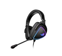 ASUS ROG Delta S Casque de Jeu avec USB-C | Microphone antibruit alimenté par IA | Casque Supra-auriculaire pour PC, Mac, Nintendo Switch et Sony Playstation | Design Ergonomique, Noir