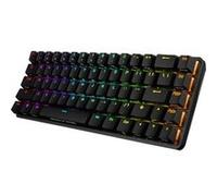 ASUS ROG Falchion NX - Clavier - rétroéclairé - sans fil - 2.4 GHz, USB - commutateur : ROG NX Blue - noir, gris Noir G