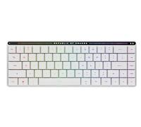 ASUS ROG Falchion RX Clavier de jeu sans fil à profil bas - 65 % TKL compact, connectivité trimode, commutateurs optiques ROG RX rouges, RVB, écran tactile, housse de clavier, support PC/Mac, blanc