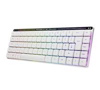 ASUS ROG Falchion RX Low Profile tastiera Mouse incluso Gaming USB + RF Wireless + Bluetooth Bianco (ASUS ROG Falchion RX Low Profile Gaming Keyboard - RX Red LP) - Versione UK