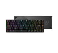 Asus ROG Falchion Wireless 65 % Clavier mécanique de jeu | 68 touches, Aura Sync RVB, batterie prolongée, pavé tactile interactif, touches PBT, interrupteurs Cherry MX Brown, étui pour clavier
