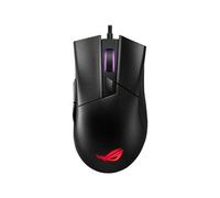 ASUS ROG Gladius II Core - Souris - pour droitiers - optique - filaire - USB - noir