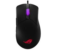 ASUS ROG Gladius III Core Souris de jeu filaire pour droitier ergonomique 72 g 12 K DPI, paracorde ROG, prises de commutateur/commutateurs remplaçables à chaud, configuration Web Gear Link, prise en