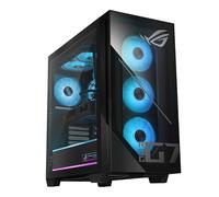 ASUS ROG GM700 (2025) PC de bureau de jeu, AMD Ryzen 7 8700F (Beats Intel i7-14700F), NVIDIA GeForce RTX 5060, 2 To M.2 NVMe PCIe 4 SSD, 32 Go de RAM DDR5, Windows 11