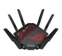 ASUS ROG Rapture GT-BE19000 routeur sans fil Multi-Gigabit Ethernet Tri-bande (2,4 GHz / 5 GHz / 6 GHz) Noir, Rouge