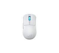ASUS ROG Harpe Ace Mini - Souris Gaming Ambidextre RF Wireless/Bluetooth/USB-C, 42000 DPI, 8000Hz, 49g, Blanc - Windows 10/11