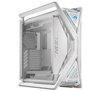 ASUS ROG Hyperion GR701 EATX Boîtier d'ordinateur Complet avec Structure Semi-Ouverte, Panneaux latéraux sans Outils, Prend en Charge jusqu'à 2 radiateurs de 420 mm, Porte-Cartes Graphique intégré, 2