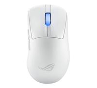 ASUS ROG Keris II Ace Souris de Jeu sans Fil Ergonomique pour droitier 54 g, connectivité trimode, 42 K DPI, Batterie jusqu'à 107 Heures, Support PC/Mac, Blanc