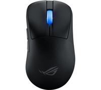ASUS ROG Keris II Ace - Souris - pour droitiers - optique - 7 boutons - filaire, sans fil - USB, Bluetooth 5.1, 2.4 GHz - récepteur sans fil USB ROG Omni - noir