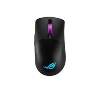 ASUS ROG Keris Wireless FPS Gaming Mouse, 3 Mode Connection - 2.4 GHz / Bluetooth / Wired USB, 16,000 DPI Optical Sensor, 7 Programmable Buttons, RGB, Ergonomic, PBT Keys, Swappable Switches, Black