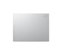 ASUS ROG Moonstone Ace L - Tapis de souris gaming 500x400mm, surface verre trempé, base silicone antidérapante, blanc, 4mm épaisseur, 1.88kg