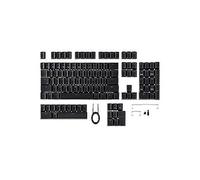 ASUS ROG PBT Jeu de touches (124 touches, double moulé, sensation de qualité supérieure, longue durabilité, extracteur de touches, stabilisateurs mécaniques et optiques, large compatibilité)