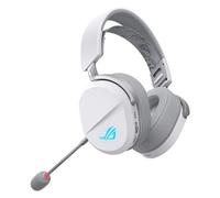 ASUS Casque gaming sans fil ROG Pelta White – tri‑Mode Speednova, membranes 50mm Titane, 60h