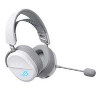 ASUS ROG Pelta White - Casque Gaming sans Fil - connectivité tri-Mode avec Speednova