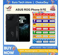 ASUS ROG Phone 9 FE 5G Smartphone Snapdragon 8 Gen 3 6.78 ''65W carga 185Hz AMOLED affichage 5500mAh Android15 téléphone portable 12+512GB Black