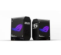ASUS ROG Rapture GT6 AX10000 Système de Jeu maillé WiFi 6 tri-Bande, Couvre jusqu'à 5 800 m², Port 2,5 Gbit/s, accélération de Jeu à Trois Niveaux, UNII 4, sécurité Internet Gratuite à Vie, Noir