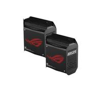 ASUS ROG Rapture GT6 - Système Wi-Fi - (2 routeurs) - jusqu'à 5800 pieds carrés - maillage 1GbE, 2.5GbE - Wi-Fi 6 - Bi-bande