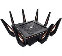 ASUS ROG Rapture WiFi 6 Routeur de Jeu (GT-AX11000) - Routeur sans Fil Tri-Bande 10 Gigabit, processeur Quad-Core 1,8 GHz, WTFast, Port 2,5 G, Compatible AiMesh, sécurité Internet à Vie, Aura RGB