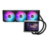 ASUS ROG RYUO IV 360 ARGB - Refroidisseur Liquide CPU Tout-en-Un avec Ecran AMOLED incurvé 6,67" pour des vidéos 3D, Ventilateurs ARGB pré-montés, Pompe Asetek Emma Gen8 V2, Pâte Thermique