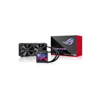 ASUS ROG RYUJIN II 240, Kit de watercooling CPU avec écran LCD 3.5", Socket Intel LGA 1700/1200/1150/1151/1152/1155/1156/2066 et AMD AM4/TR4 et deux ventilateurs Noctua Inustrial PPC