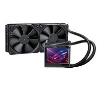 ASUS ROG Ryujin II 240 RGB Refroidisseur de processeur liquide tout-en-un 240 mm Radiateur 240 mm (écran LCD couleur 3,5", ventilateur à pompe intégrée et 2 ventilateurs Noctua iPPC 2000 PWM 120 mm,