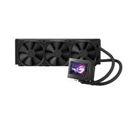 ASUS ROG Ryujin III 360 - Refroidisseur liquide AIO pour processeur avec radiateur de 360 mm Pompe Asetek 8e génération, 3 ventilateurs Noctua IndustrialPPC 120 mm, écran LCD couleur 3,5"