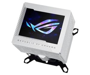 ASUS ROG RYUJIN III - White Edition - bloc de refroidissement d'unité centrale par eau pour système de refroidissement - (pour : LGA1700, LGA1200, LGA115x Socket, AM4, AM5) - plaque froide en cuivre -