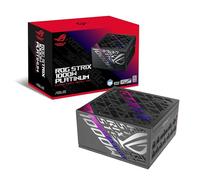 ASUS ROG Strix 1000 W Platinum Bloc d'alimentation entièrement modulaire certifié 80 Plus Platinium, ATX 3.1, Cybenetics Lambda GaN MOSFET, stabilisateur de Tension Intelligent GPU-First