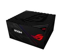 ASUS ROG Strix 850W Platinum Bloc d’Alimentation (radiateurs ROG, Ventilateurs axiaux à Double roulement à Billes, Technologie 0dB, 80 Plus Platinum, câbles modulables, Garantie 10 Ans) Noir