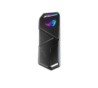 ASUS ROG Strix ARION LITE - Boîtier SSD NVMe portable (USB-C 3.2 Gen 2 Type-C 10 Gbps, Câble USB-C vers C, compatible PCIe 2280/2260/2242/2230 M key/B+M Key, aucun tournevis nécessaire, Aura Sync RGB)
