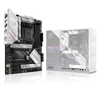 ASUS ROG STRIX B550-A - Carte mère gaming AMD Ryzen AM4 ATX (PCIe 4.0, 14 phases d'alimentation, Intel 2.5 Gb Ethernet, 2xM.2, Microphone anti-bruit avec IA, USB 3.2 Gen 2, Aura Sync RGB)