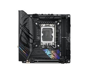 ASUS ROG STRIX B760-I GAMING WIFI : Carte mère mini ITX Intel B760, Socket LGA 1700, DDR5 jusqu'à 96GB, Wi-Fi 6E, 2.5GbE Ethernet, double M.2