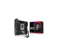 ASUS ROG STRIX B760-I GAMING WIFI - Carte mère mini ITX Intel B760, Socket LGA 1700, DDR5, Wi-Fi 6E, 2.5GbE, 2x M.2, SATA III, RAID, Windows 11/10