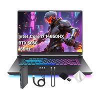 ASUS ROG Strix G16 Ordinateur portable de jeu 16" WUXGA 165 Hz, Intel Core i7-14650HX, NVIDIA GeForce RTX 5060, clavier rétroéclairé RVB, 16 Go de RAM DDR5, 2 To de stockage (SSD 1 To et station