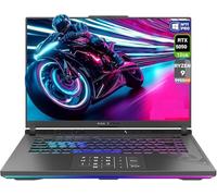 ASUS ROG Strix G16 Ordinateur portable de jeu, AMD Ryzen 9-9955HX, 16 Go de RAM DDR5, 1 To PCIe SSD, écran 16 pouces 2K, Nvidia G-Force RTX 5050, clavier Chiclet rétroéclairé RVB, W11 Home, Eclipse