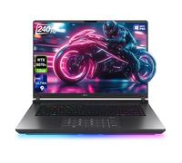 ASUS ROG Strix G16 Ordinateur portable de jeu, Intel Ultra 9-275HX, 64 Go de RAM DDR5, 2 To PCIe SSD, écran 16" 2,5K (2560 x 1600), Nvidia G-Force RTX 5070Ti, clavier Chiclet rétroéclairé RVB, W11 Pro