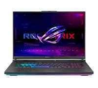 ASUS ROG Strix G18 G814JZR-N6132X Intel® Core™ i9 i9-14900HX Ordinateur portable 45,7 cm (18") WQXGA 32 Go DDR5-SDRAM 1 To SSD NVIDIA GeForce RTX 4080 Wi-Fi 6E (802.11ax) Windows 11 Pro Noir, Gris