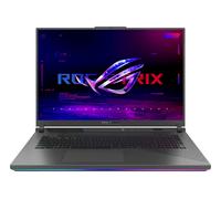 ASUS ROG Strix G18 G814PP-S8014W AMD Ryzen™ 9 8940HX Ordinateur portable 45,7 cm (18 ) WUXGA 32 Go DDR5-SDRAM 1 To SSD NVIDIA GeForce RTX 5070 Wi-Fi 6E (802.11ax) Windows 11 Home Allemand Noir, Gris
