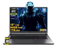 ASUS ROG Strix G18 G815 Gaming AI PC portable 18" 2.5k (2560x1600) 240Hz (100% DCI-P3, 3ms) Intel 24-core Ultra 9 275HX 64 Go de RAM 1 To SSD GeForce RTX 5060 RVB rétroéclairé Wi-Fi7 Win111 Pro ICP