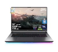 ASUS ROG Strix G18 G815 Ordinateur portable IA de jeu | 18 po 2,5k IPS 240 Hz (100 % DCI-P3, 3 ms) | Intel 24-Core Ultra 9 275HX | 32 Go DDR5 1 To SSD | GeForce RTX 5060 | Wi-Fi rétroéclairé RVB Win17