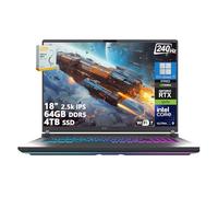ASUS ROG Strix G18 G815 Ordinateur portable IA de jeu | 18 po 2,5k IPS 240 Hz (100 % DCI-P3, 500 nits) | Intel Core Ultra 9 275HX | 64 Go DDR5 4 To SSD | GeForce RTX 5070 | Wi-Fi 7 Win11 rétroéclairé